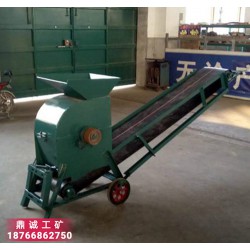 隨州移動(dòng)輸送帶式土壤粉碎機(jī) 350型電動(dòng)苗床育秧粉土粉煤機(jī)