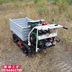 柴油履帶式山地爬山虎 自走式農(nóng)用運(yùn)輸車(chē) 液壓自卸履帶翻斗車(chē)