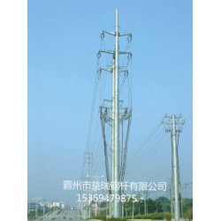 荆门市厂家生产20米直线钢杆 10kv电力钢管杆 益瑞