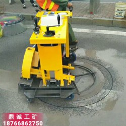 甘肅蘭州手推式本田汽油窨井蓋切割機 1200混凝土井周切圓機