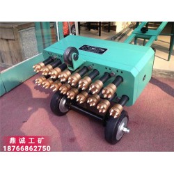 孝感手推式氣動混凝土路面鑿毛機 手持式單頭雙頭三頭鑿毛機
