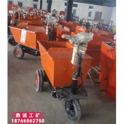 可人騎電動(dòng)三輪翻斗車(chē) 混凝土沙石轉(zhuǎn)運(yùn)車(chē) 建筑工地小型運(yùn)輸車(chē)