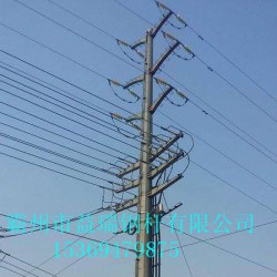 扬州市34米单回路直线钢杆 各种型号金属钢杆厂家