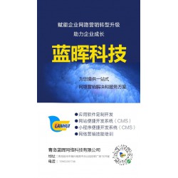 企业网站建站，微信小程序开发，网络营销课程培训