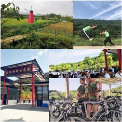 江夏乐农生态园户外团建四招鲜，乐农湖畔给你不同的一天