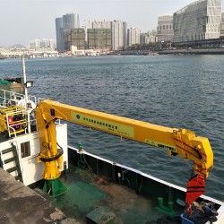 渔船吊5吨船用吊车 3吨船用起重机定制厂家