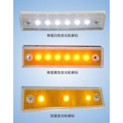 隧道侧壁高亮度LED轮廓标 长型LED诱导警示灯