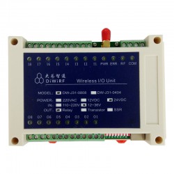 无线开关量 PLC IO控制模块DW-j31-0808