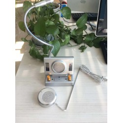 供应泰安银行纯金属窗口对讲机吉腾JT-500B