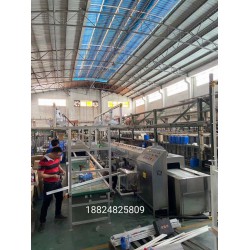 厂家定制自动清洗线五金除油清洗烘干线 工业通过式超声波清洗机