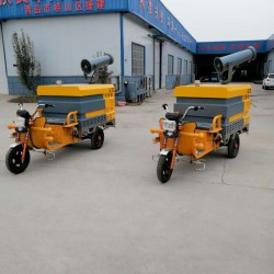 宁波市多功能电动三轮高压清洗车 小区物业广告垃圾桶冲洗车
