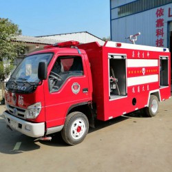 小型电动消防车 巡逻救援应急水罐消防车 电动消防车巡逻车