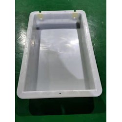 精达电气化预制件模具-铁路方向电缆盒基础模具