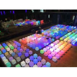 北京全新发光凳家具租赁白色发光吧台出租圆形发光吧桌租赁