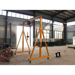 河北小型移动龙门架价格-简易龙门架定制价格-东弘起重