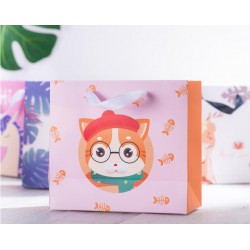 十堰礼品袋定做白卡纸企业宣传手提袋服装购物纸袋印刷