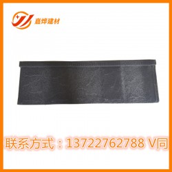 彩石金属瓦基材介绍 多彩蛭石瓦生产厂家定制
