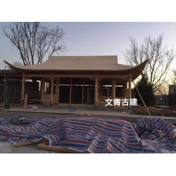 江西文青园林古建厂家直销水榭大殿