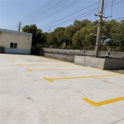苏州停车场热熔划线价格 苏州非机动车位划线价格 自行车位划线