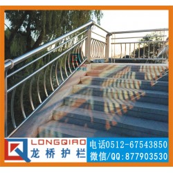 江苏桥梁景观护栏 市政桥梁护栏 不锈钢桥梁复合管护栏 龙桥