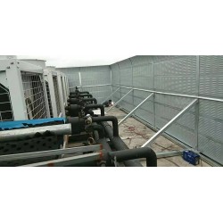 空调噪音解决方案/大型空调机组隔音墙施工方案