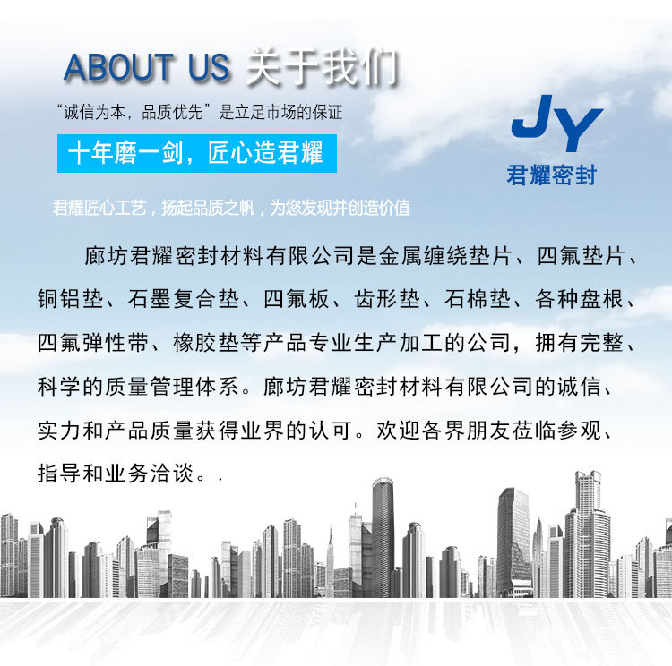 齿形组合垫片的结构随法兰的密封面二种