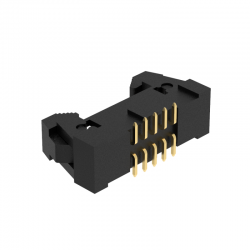 1.27/2.0/2.54间距IDC牛角连接器180度90度
