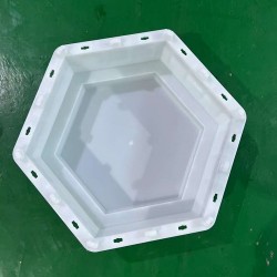 供应六棱块护坡模具报价精达模具护肩模具结实