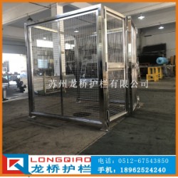 订制泰安机器设备304不锈钢防护围栏 机械臂隔离 配套大门