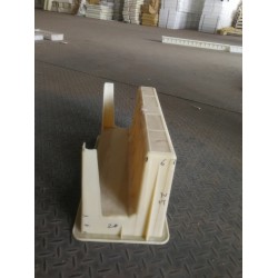 水泥挡土块模具制作标准精达技术常规挡渣块模具形状是什么样