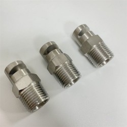 不锈钢广角喷嘴 高压扇形喷头 304/316