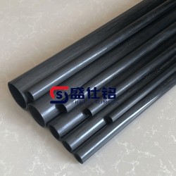 3K啞光碳纖維管強度高耐高溫各規(guī)格碳管亮光斜紋碳纖圓管