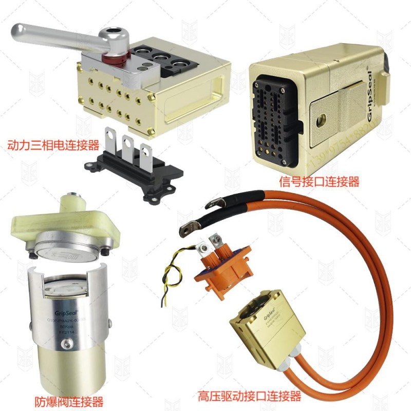 格雷希尔应用于新能源电池包自动化测试的连接器
