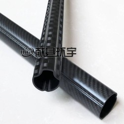 3K碳纖維管 斜紋啞光亮光機(jī)械用碳纖維異形管 碳纖維圓管