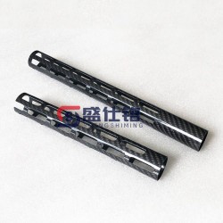 碳纖維管定制 碳纖維管打孔開槽切割 碳纖維鉆孔cnc加工