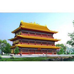 辽宁阜新市古建筑公司-阜新古建筑一级施工-阜新仿古钢结构公司