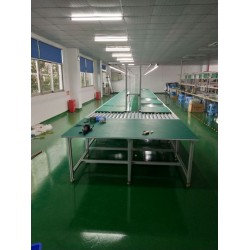 铝材双边无动力总装滚筒线