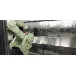 汽车内饰件涂装线机械手喷房