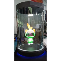空中成像广告展示、仿真数字人展台、虚拟主持人
