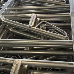 牛舍用牛颈枷 镀锌款加厚牛颈夹单开双开