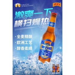 王老吉啤酒出来闯荡啦！麦吉威啤酒隆重登场