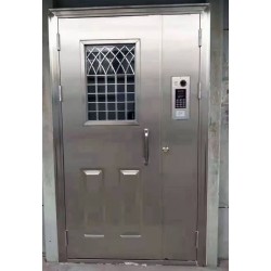 任丘市祺兴门窗厂,任丘不锈钢楼宇门生产厂家