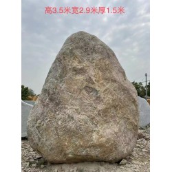 贵阳大型花纹青石招牌石 青花石景观石