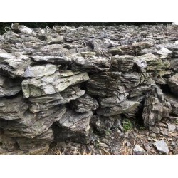 公园假山石材草坪点缀英石假山庭院造景