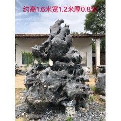 窟窿太湖石 天然假山石造景奇石 石材丰富