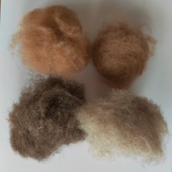 批发驼绒原料 丝光驼绒填充物质量好