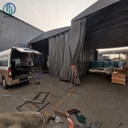 天宁青龙推拉折叠活动帐篷 天宁移动遮阳棚伸缩式雨棚