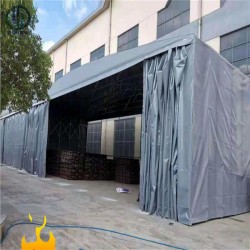 盐城电动伸缩雨棚哪家好 盐城移动推拉篷做你所想