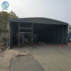 无锡户外伸缩雨棚 无锡移动推拉雨棚制作【安装】