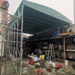 武进雪堰推拉活动雨棚 武进伸缩移动篷选款轻松
